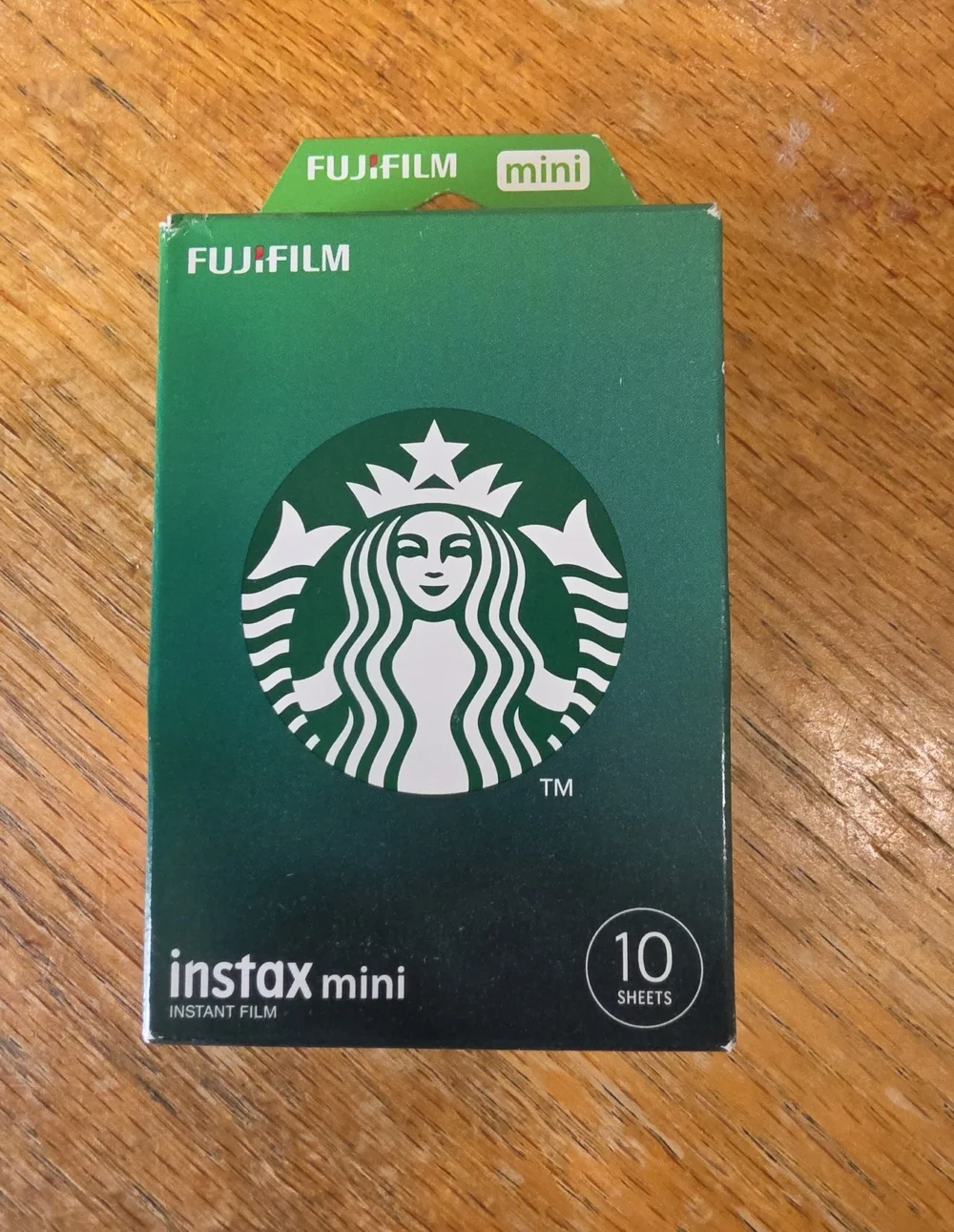 Instax Mini Film STARBUCKS